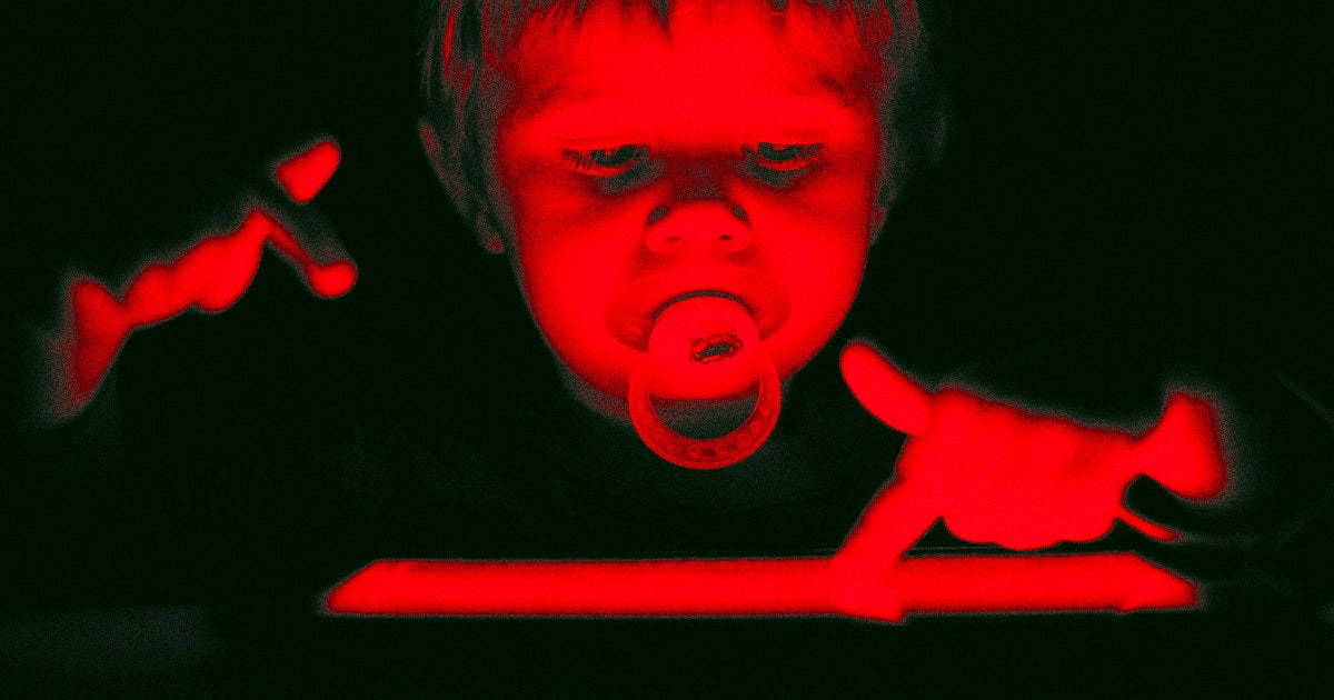 A new study has found that babies who spend a lot of time looking at iPads and other screens experience developmental delays. 