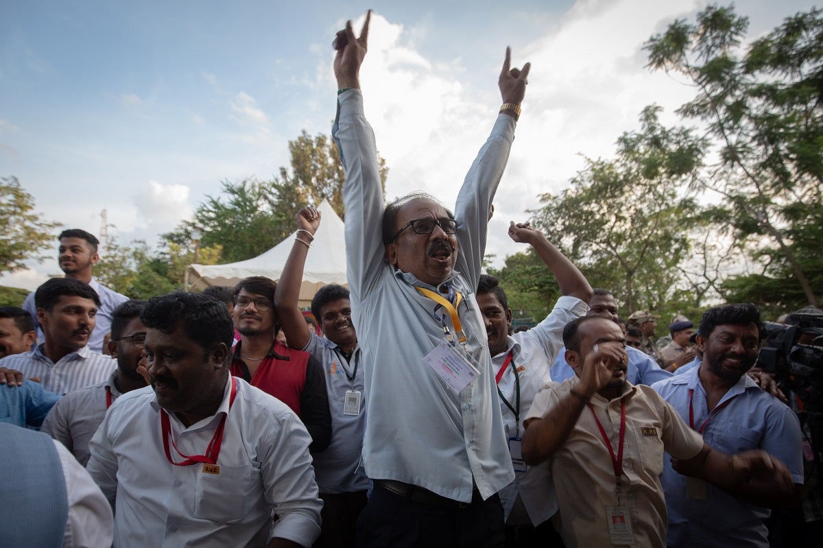 The historic success of India's Chandrayaan-3 mission also makes it the first nation to softly land near the Moon's south pole.