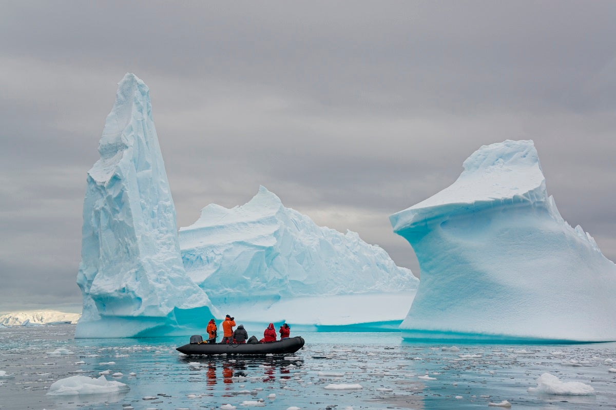 While on an Arctic cruise, Martha Stewart and company harvested a "small iceberg" to make cocktails with. Hi, climate dystopia!