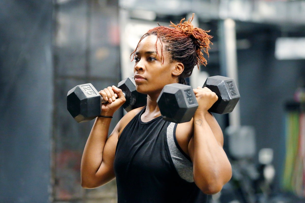 Throw out those serums and scrubs because, as it turns out, lifting weights may be enough to improve your skin.