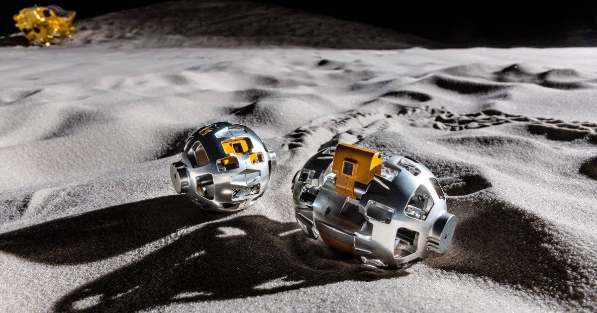Japan is sending a tennis ball-shaped rover, which was inspired by children's toys, to the Moon.