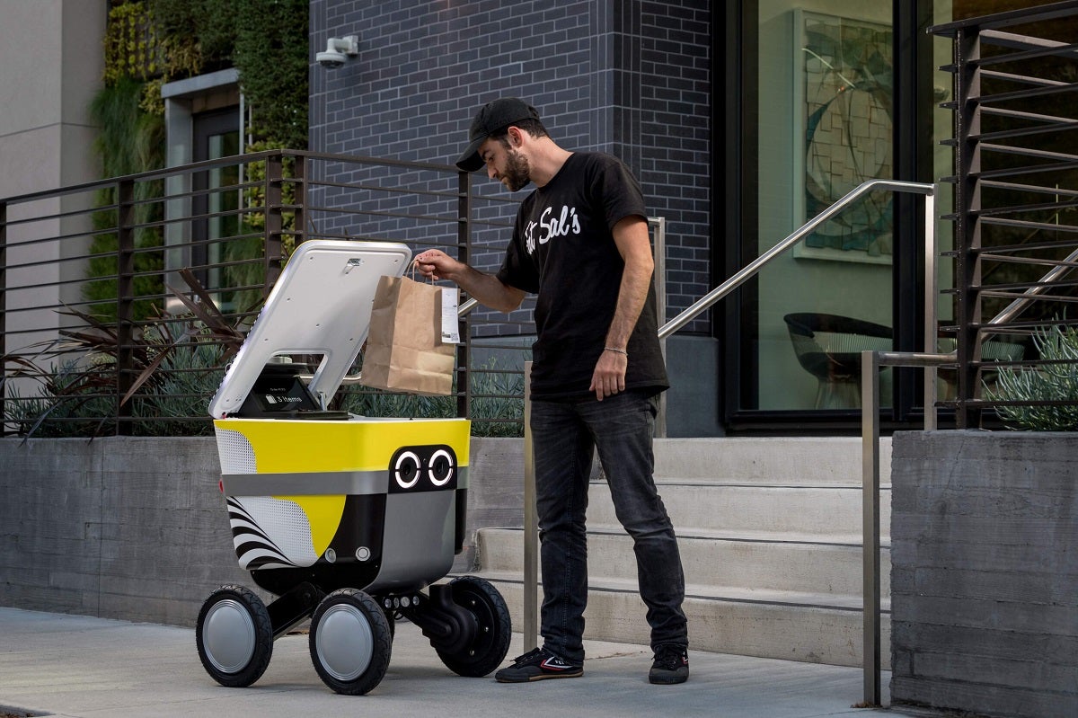An investigation has revealed that the camera on an UberEats delivery robot has been used to convict two men of trying to steal said robot. 