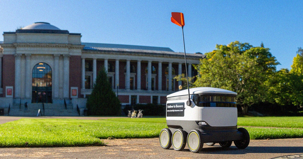 Oregon State University blasted out an urgent alert warning students of an ongoing "bomb threat" involving Starship food delivery robots.