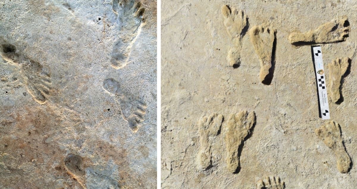 New evidence shows that a set of ancient footprints in New Mexico pre-date when scientists believed humans populated the Americas.
