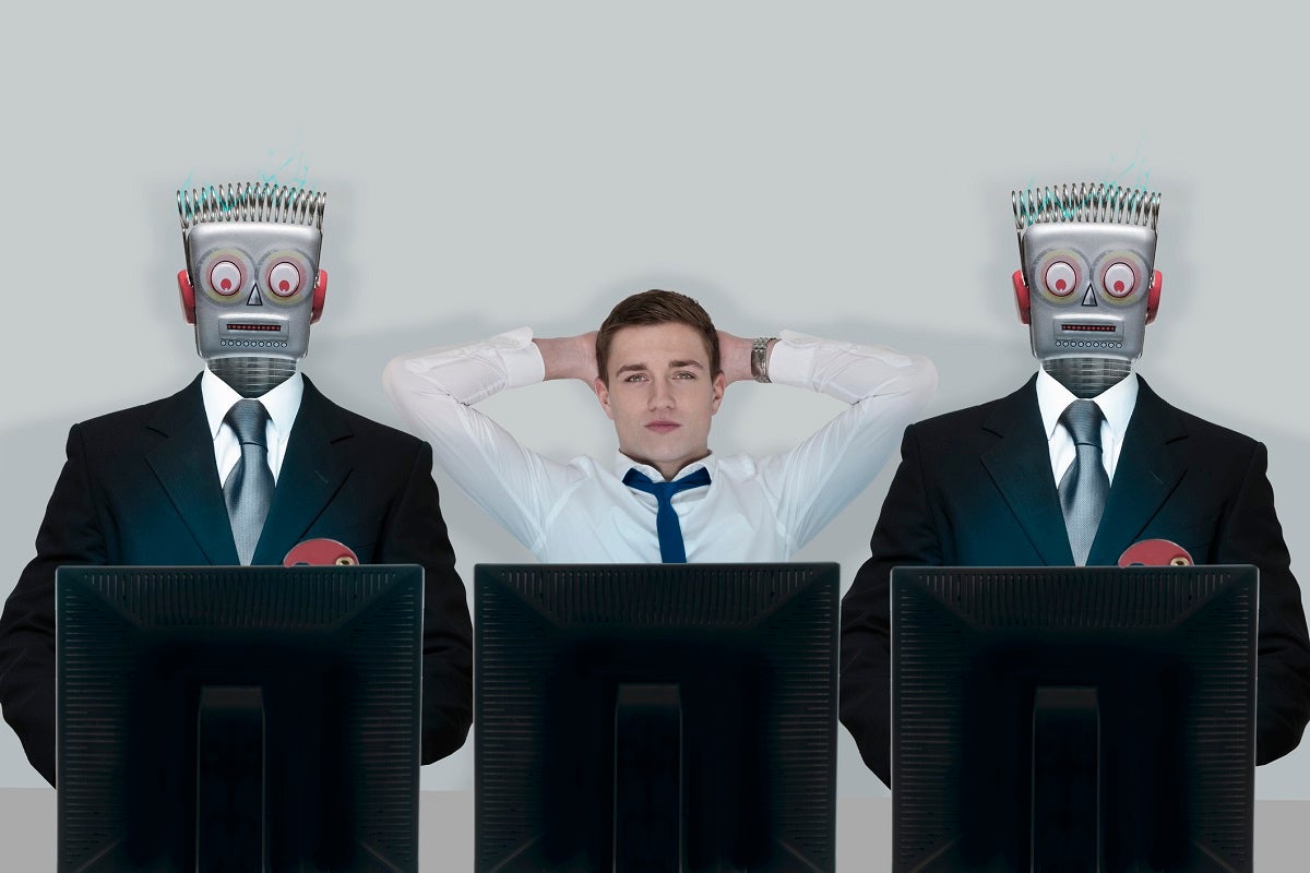 Don't get too used to having a robot colleague at work. You might start screwing up without even realizing it.