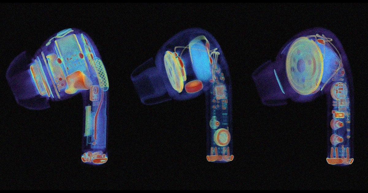 Highly detailed industrial computed tomography (CT) scans of a real Apple AirPod Pro and two fakes are blowing our minds.