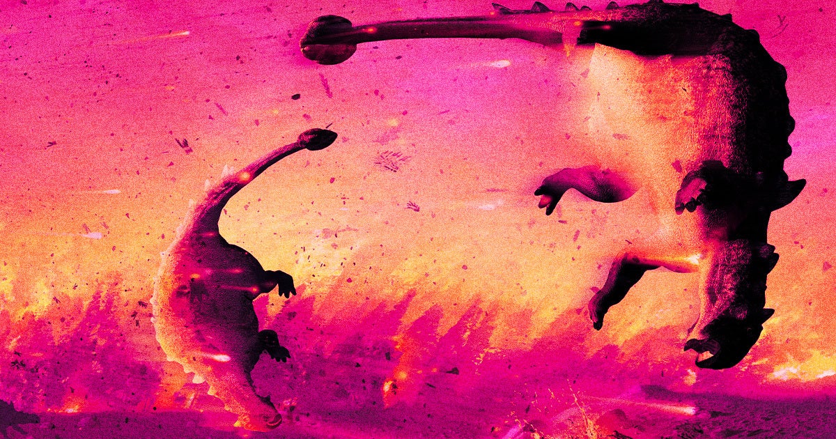 A new study suggests that massive volcanic eruptions in India killed off the dinosaurs by causing drops in global temperature.
