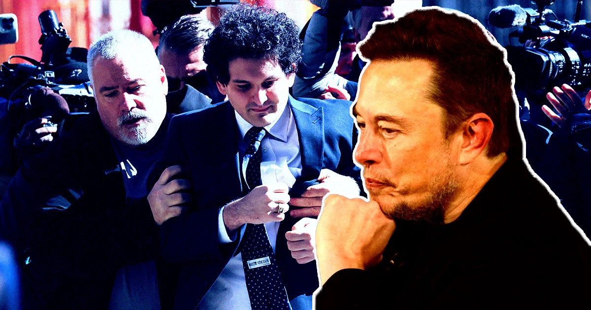 Elon Musk predicted last year that due to Bankman-Fried's donations to the Democratic party, there would be "no investigation." Wrong.