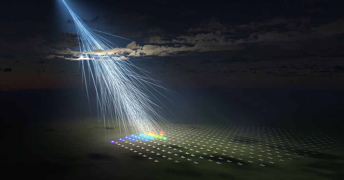 Scientists detected an extremely high-energy cosmic ray beaming from outer space — which confusingly came from nowhere in particular.