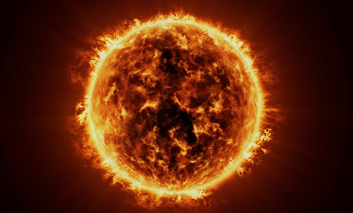 By using sound waves propagating through the Sun, researchers think our star's radius may be fractionally shorter than the traditional model.
