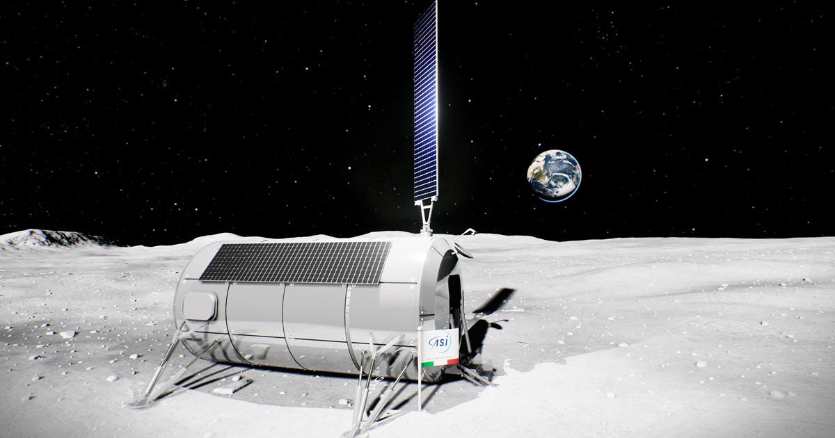 A French startup signed a contract with the Italian Space Agency to build the "first permanent outpost on the Moon."