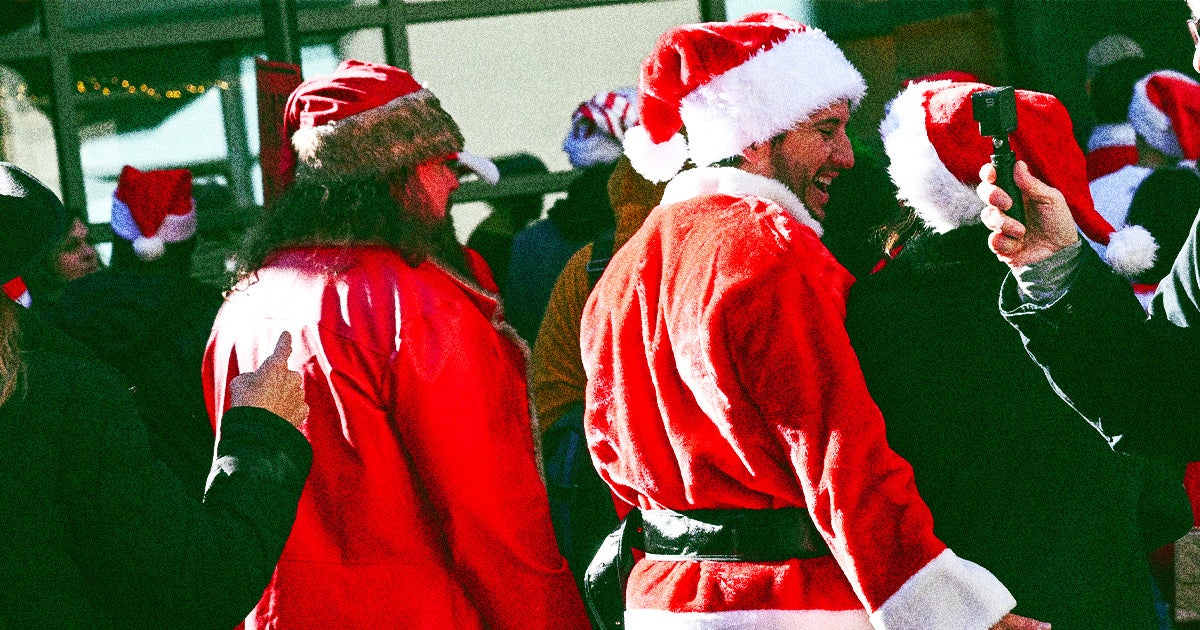 SantaCon claims to raise money for charity, but that apparently includes Burning Man and failed crypto investments.