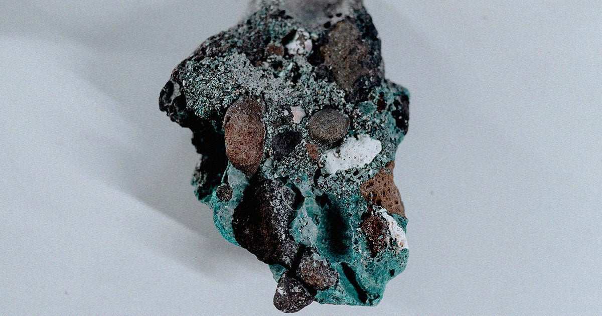 Scientists now have come across strange types of rock that contain manmade plastic in all five inhabited continents.