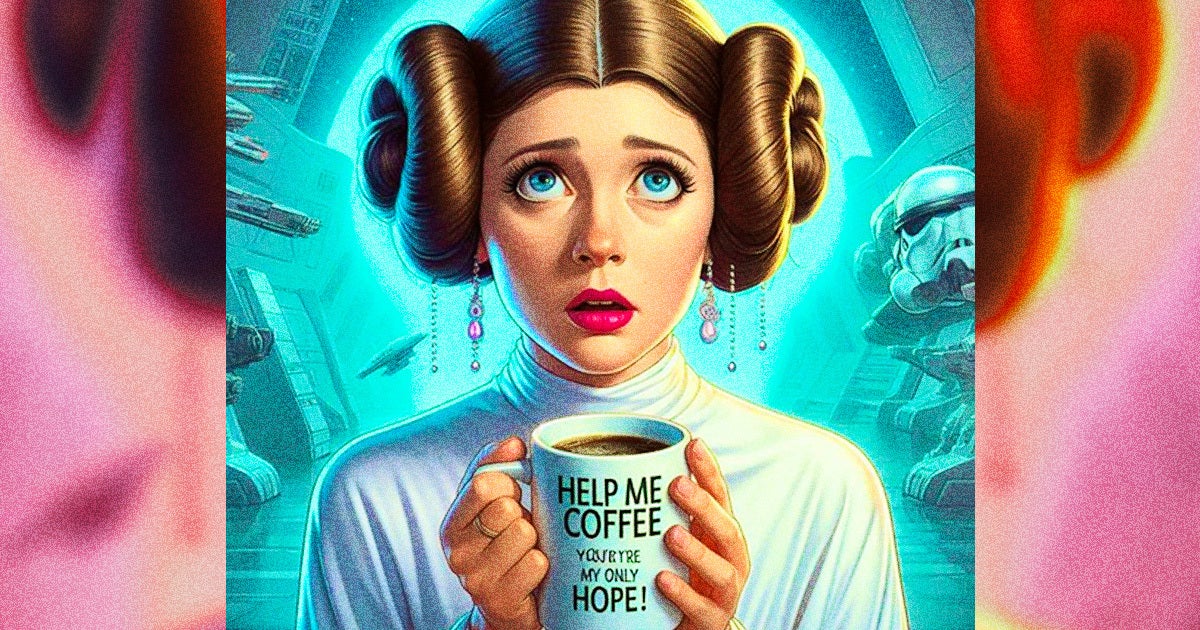 The T-shirt and mug bots that prowl social media will steal almost any content that's out there, including horrendous looking AI "art."