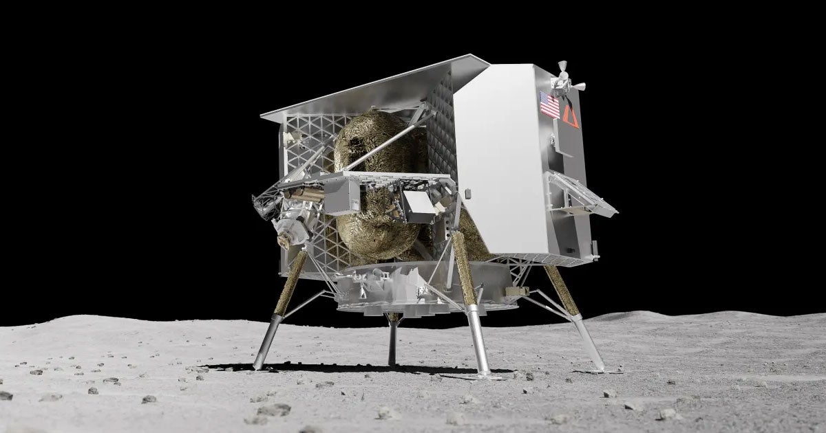 The first US lunar lander to have been sent into space in more than half a century is in serious trouble after experiencing an "anomaly."
