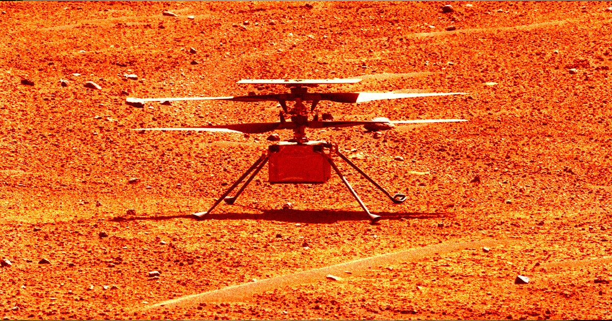 NASA shared pictures following its Ingenuity Mars helicopter's final flight, showing some gnarly damage to its four rotor blades.