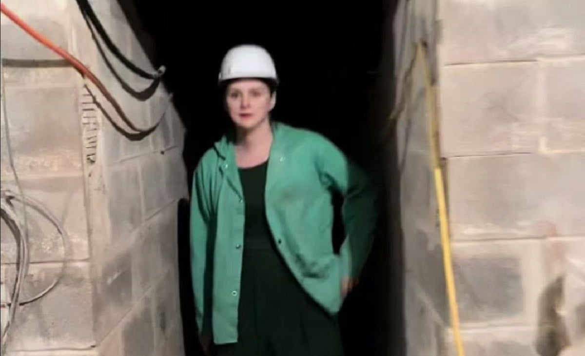A woman in Virginia has gained viral TikTok fame as "tunnel girl" because she's building a tunnel and storm shelter under her house.