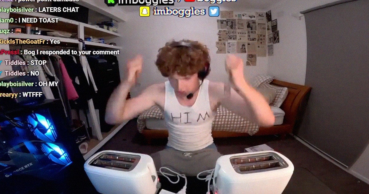 An Australian streamer has been banned from Twitch for 30 days after faking a stunt involving him sticking two forks in two toasters.