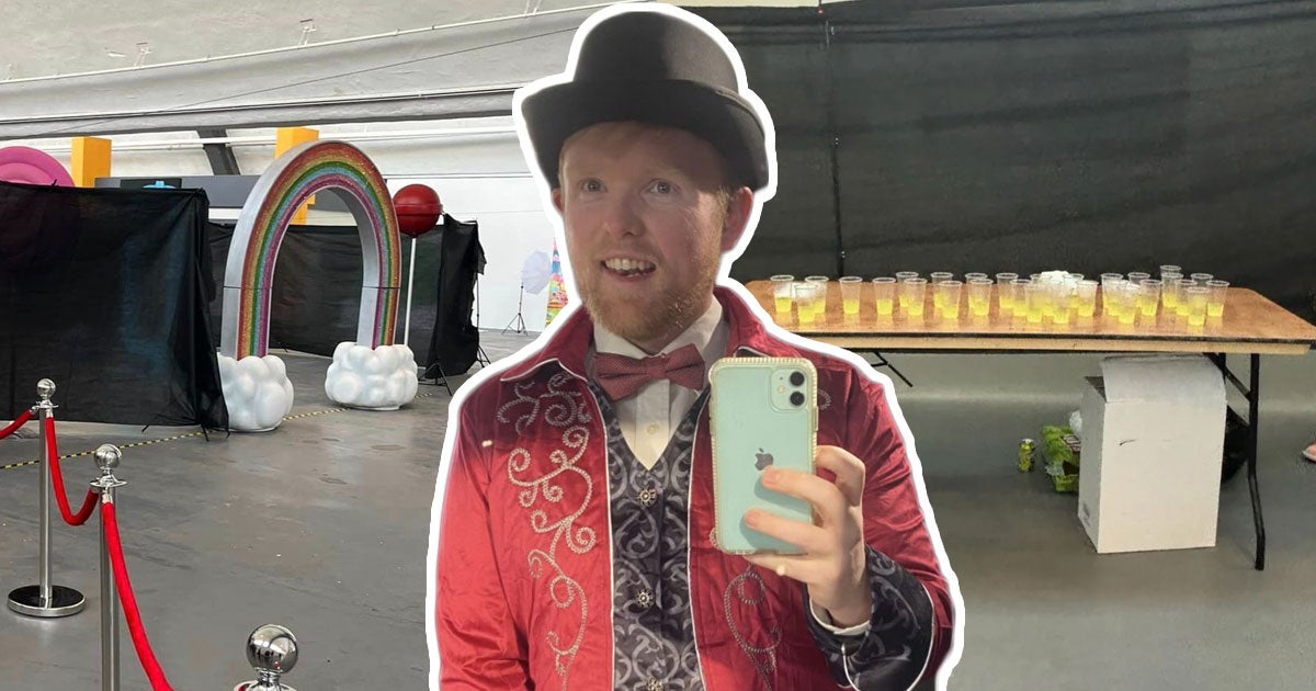 The company that organized the Willy Wonka experience used AI to generate marketing and even the scripts for actors.