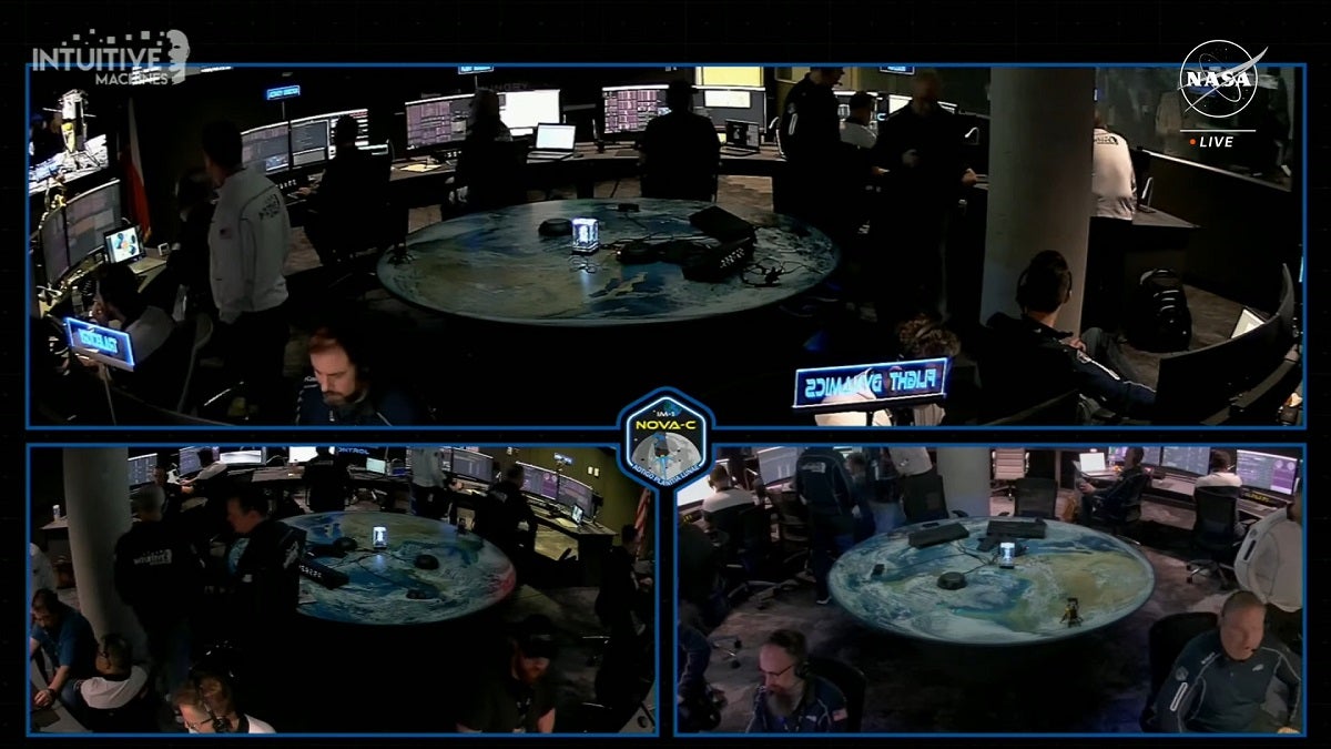 Intuitive Machines is reporting that its NASA-funded Odysseus lunar lander has safely touched down on the Moon.