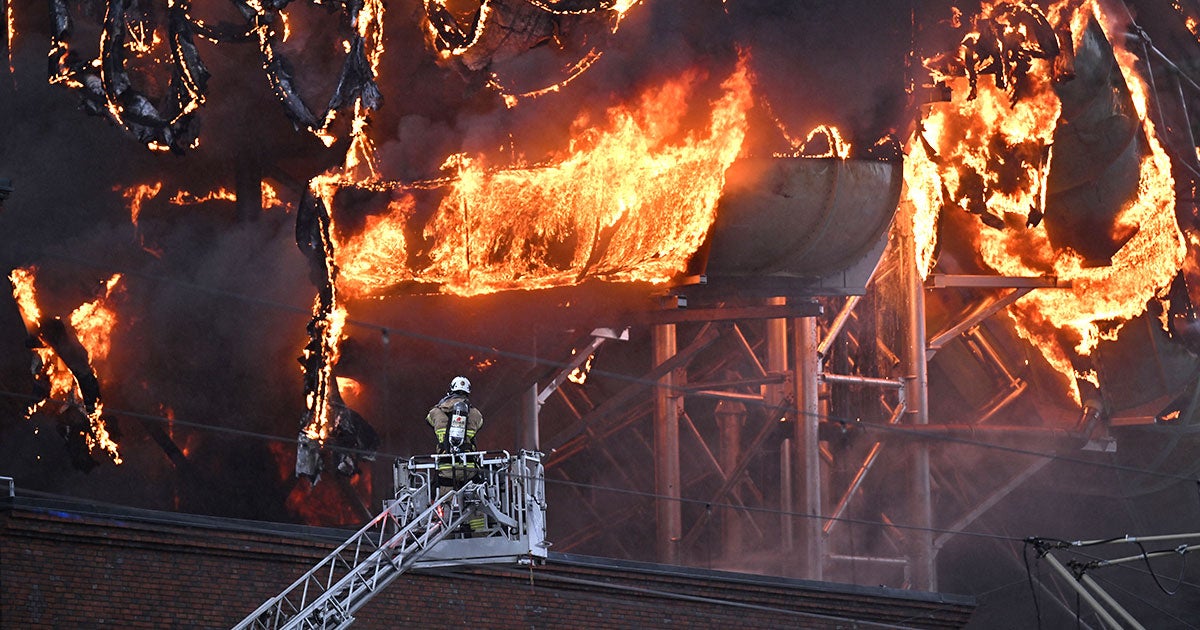 An under-construction water park caught fire and exploded in Gothenburg, Sweden today. Fortunately, nobody was seriously hurt.