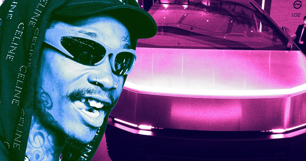 In a hilarious social media diatribe, rapper Wiz Khalifa is calling bull on Tesla's "trash" Cybertruck after seeing one on the street.