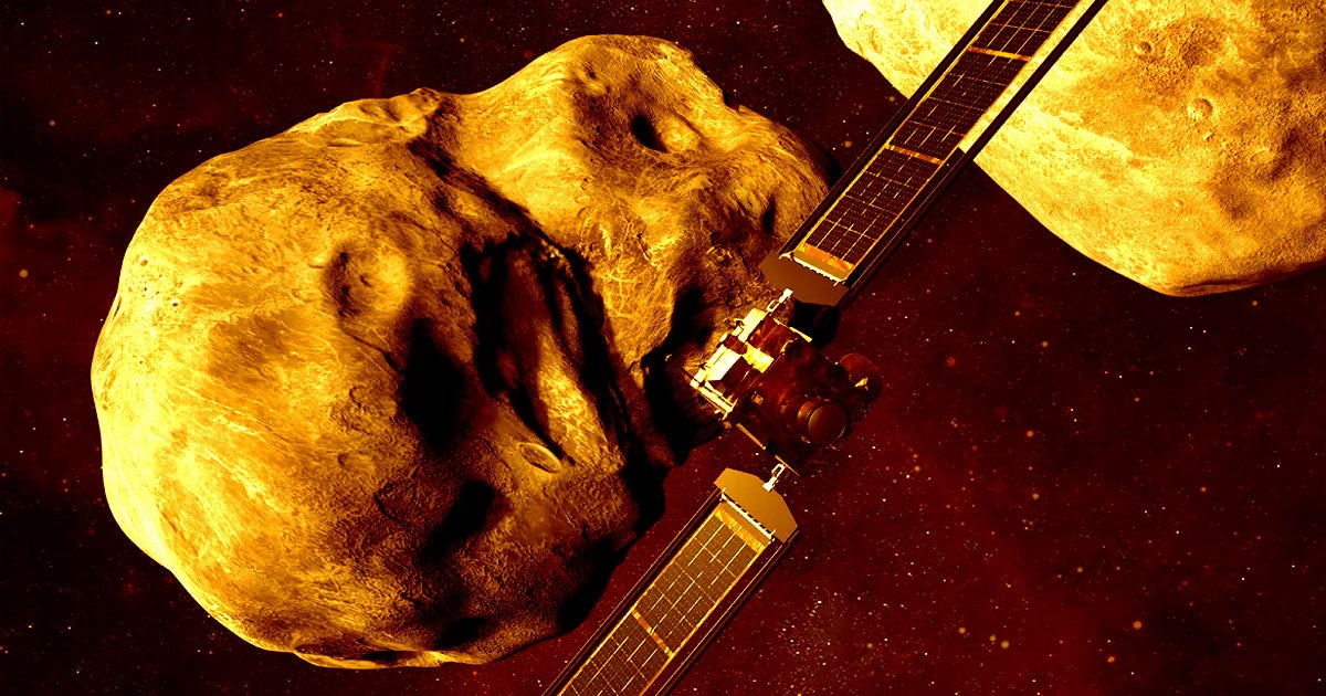 Boulders that were released after NASA's DART spacecraft collided with asteroid Dimorphos could eventually smash into Mars.