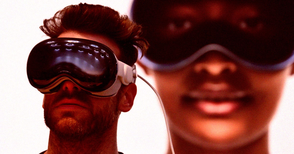 Apple's Vision Pro VR headset is giving some users literal black eyes, MarketWatch reports, thanks to an awkward fit.