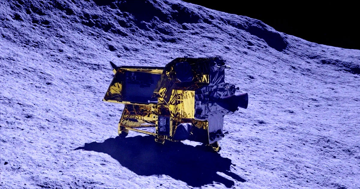 Japan's SLIM Moon lander has sent back yet another image three months after it landed upside down on the lunar surface.