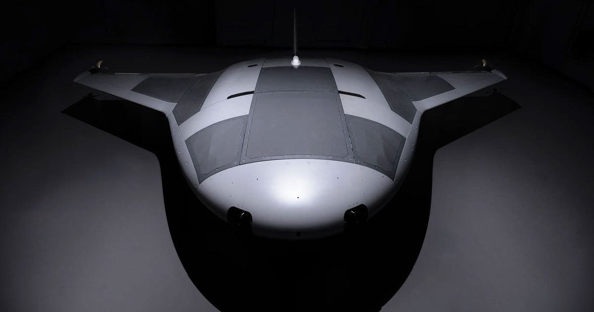 Northrop Grumman has released a photo of a sleek underground drone called Manta Ray that closely resembles its oceanic namesake.