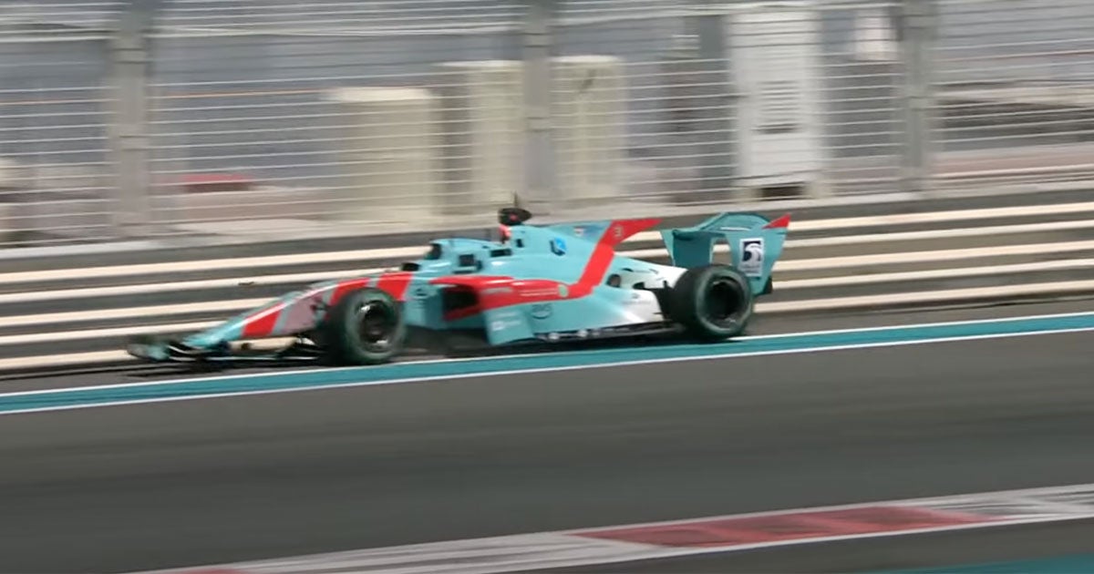 Abu Dhabi's Autonomous Racing League was off to a rough start, with one self-driving race car crashing into the wall.