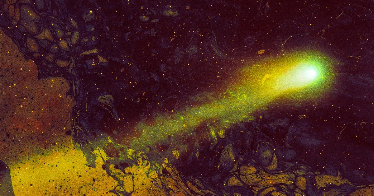Recent NASA footage shows an eruption from our Sun breaking off the tail of a comet whizzing through the Solar System.