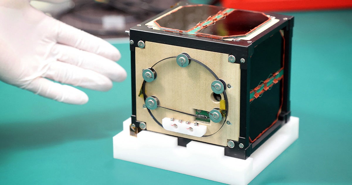 Japanese scientists have completed the world's first wooden satellite, dubbed LignoSat. It's slated to head to the ISS in September.