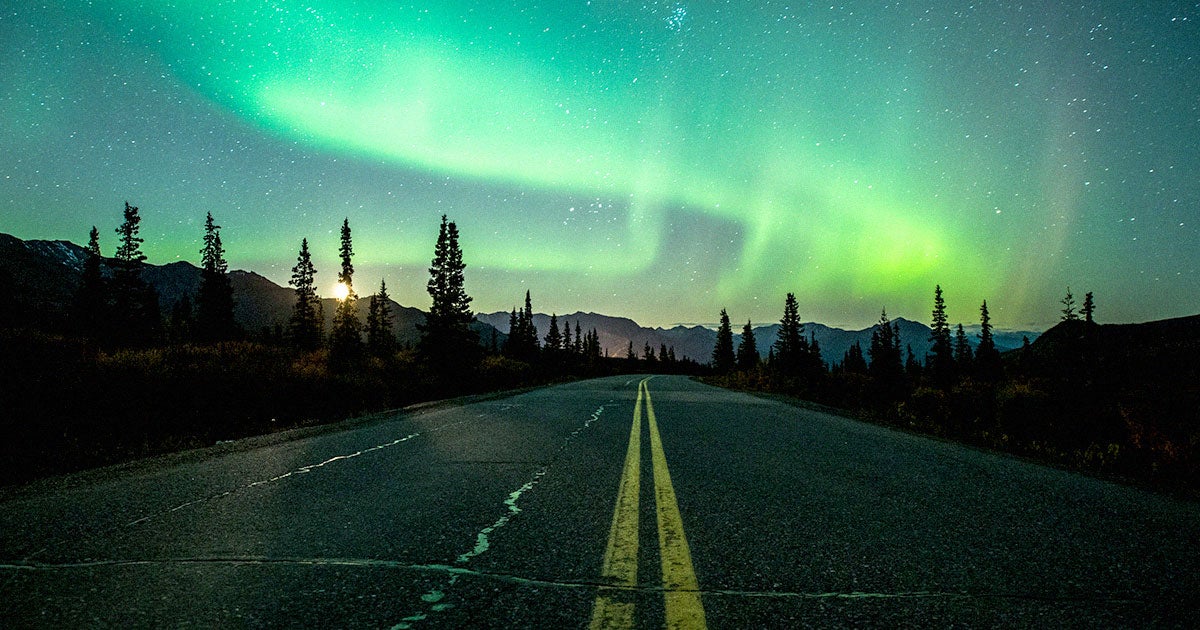A massive solar storm is blasting the Earth's atmosphere with charged particles, resulting in auroras that will be visible across the US.