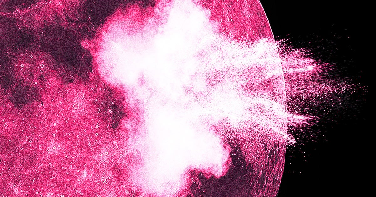 A new theory suggests that rockets blast up plumes of Moon dust at way, way faster speeds than previously thought.
