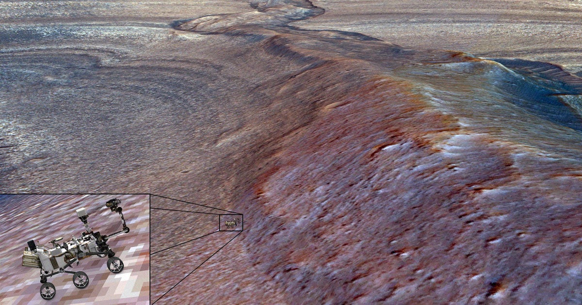 NASA's Mars Curiosity rover has made up its mind and will continue down a rocky ridge that scientists believe was once a raging river.
