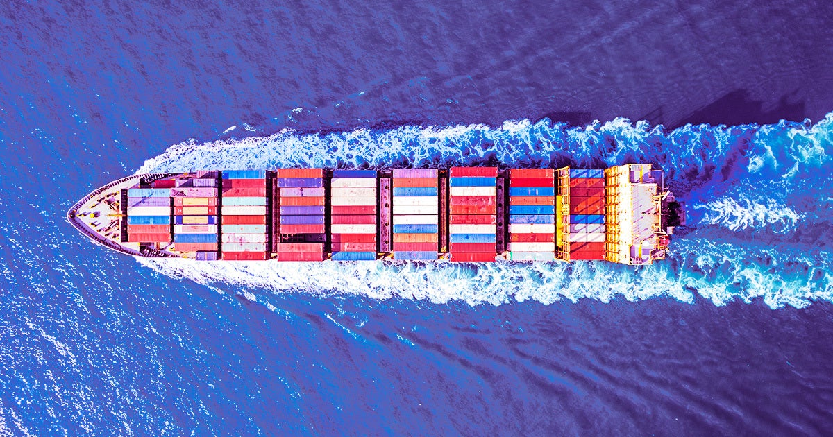 The Blue Visby Solution proposes that cargo ships stop arriving way ahead of schedule and reduce their top speeds at sea to save fuel.