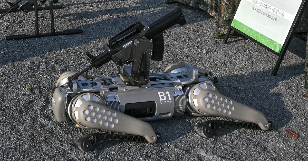 China has released video footage of its gun-toting robot dogs, and it's about as scary as you were probably imagining.