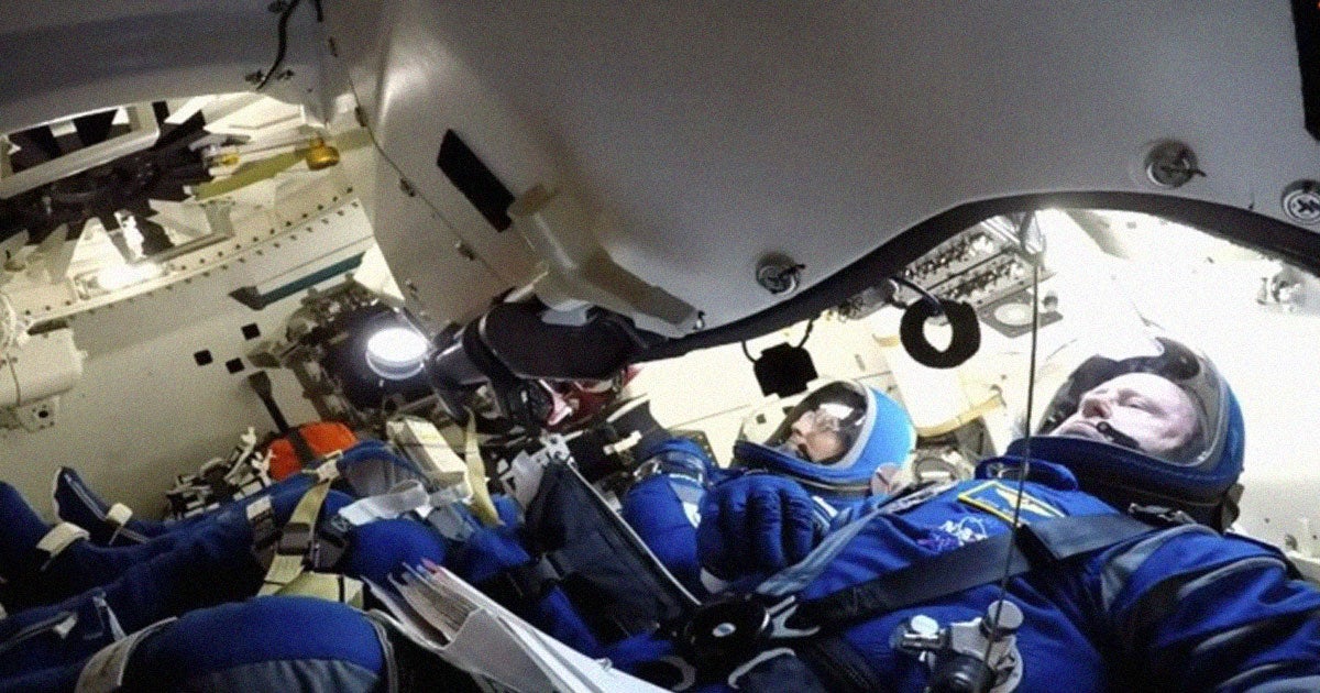 Astronauts on board the ISS were forced to shelter inside their respective spacecraft after reports indicated a nearby satellite broke up.