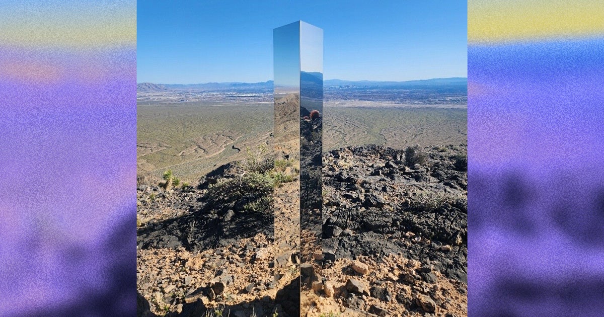 For the first time since 2021, a new reflective monolith has appeared out of the blue — and it's just as unclear as ever what it could mean.