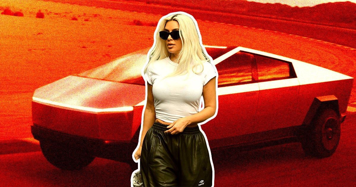 Did Kim Kardashian really cut off the tip of her finger on her Cybertruck? The rumor mill is in full swing.
