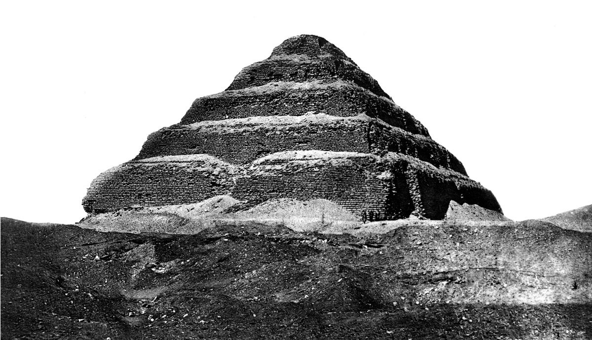 A controversial new study suggests that ancient builders used a hydraulic lift to build Egypt's oldest pyramid.