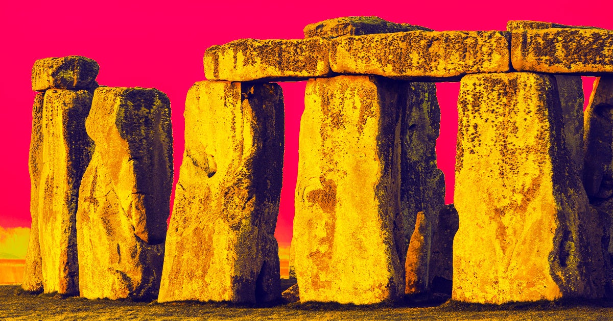 An altar stone that lies within the heart of Stonehenge in Southern England has turned out to be from the faraway hinterlands of Scotland.