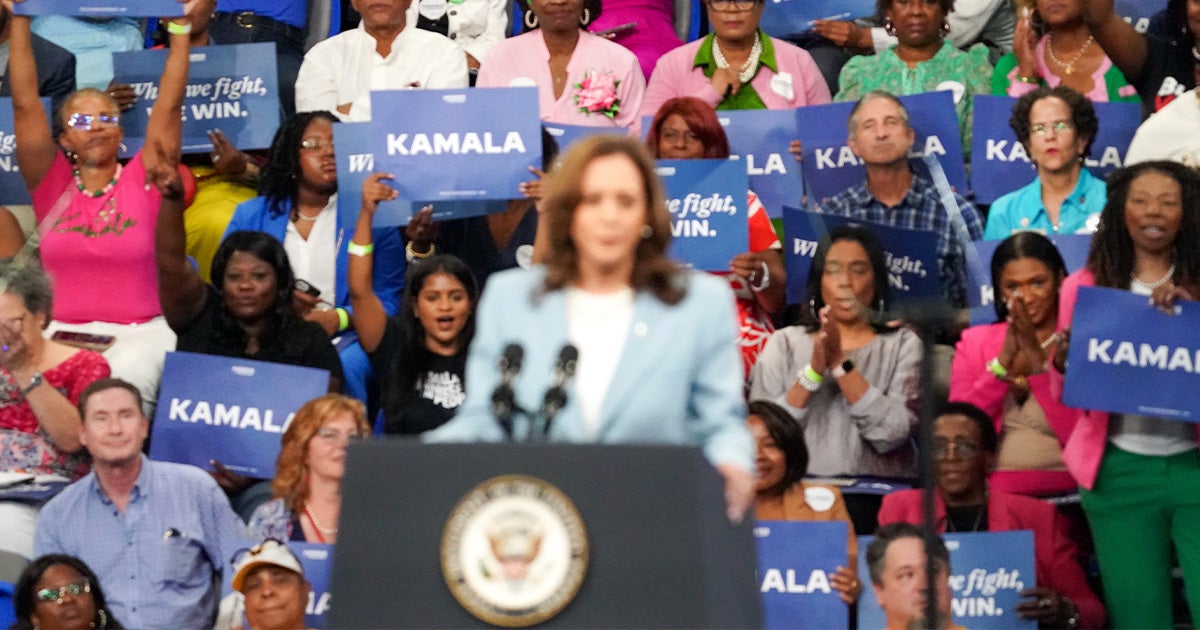 Former President Donald Trump wrongly accused the Harris campaign of using AI to generate fake images of large crowds of supporters.