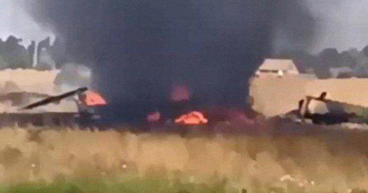 Ukrainian forces have reportedly brought down a 12-ton, three-crew Russian helicopter using a tiny, two-pound drone.