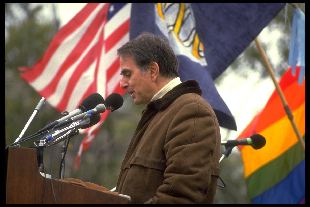 In 1996, Carl Sagan made a prescient prediction about a populist "charlatan" that seems to have come true some decades after his death.