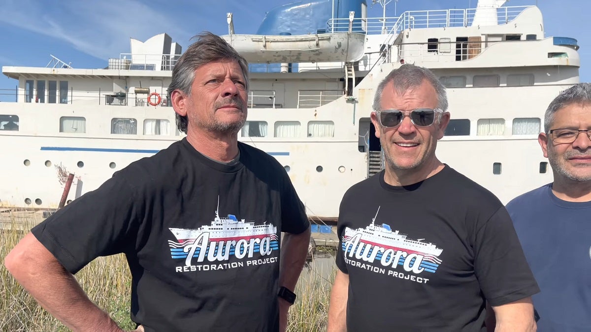 Chris Wilson bought a rusty cruise ship off Craigslist and spent years and lots of money trying to restore it, but now the ship is sinking.