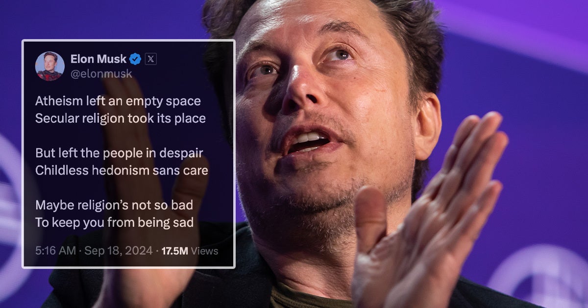 Elon Musk decided, for some reason, to write a pithy six-stanza poem about wokeness that would have been better if a kid had written it.