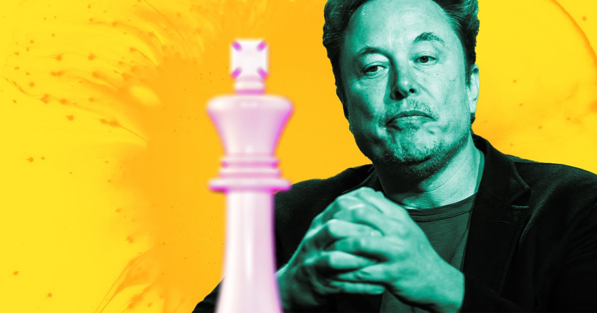 Billionaire Elon Musk thinks that the ancient and famously difficult to master game of chess is dumb. Why? Because space lasers. Obviously.