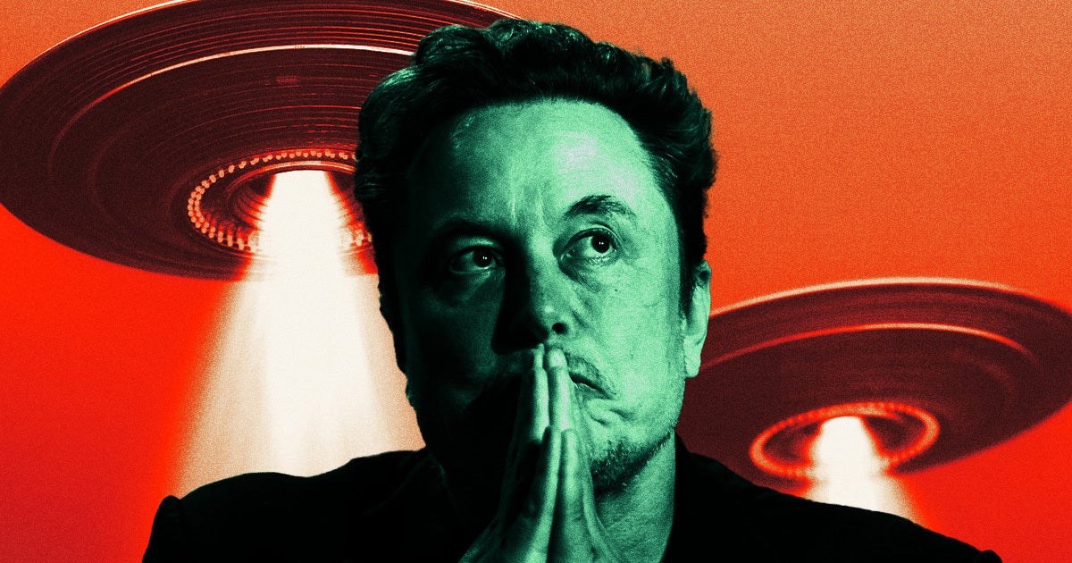Elon Musk may not be the biggest believer in aliens — but if he ever sees them, he's going to post them on X.